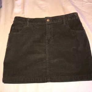 BDG olive skirt